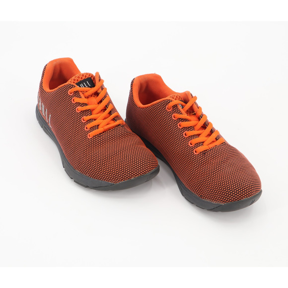 NOBULL Women's Outwork Cross Trainers Super Fabric Orange/Black Sz 7 - Picture 1 of 8